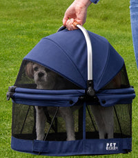 Pet Gear No-Zip View 360 Pet Carrier & Car Seat, 15" - Mountain Lake / 20.0"L x 12.0"W x 18.5"H