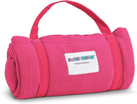 ROLLEE POLLEE Nap Sac Roll Up Napping Blanket with Attached Pillow - Pink - image 3