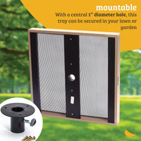 Birds Choice Pole Mount Seed Catcher Platform Feeder, Medium - image 4
