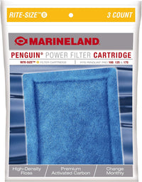 Marineland Bio-Wheel Penguin Rite-Size C Aquarium Filter Cartridge - Size B / 72-Count - image 2