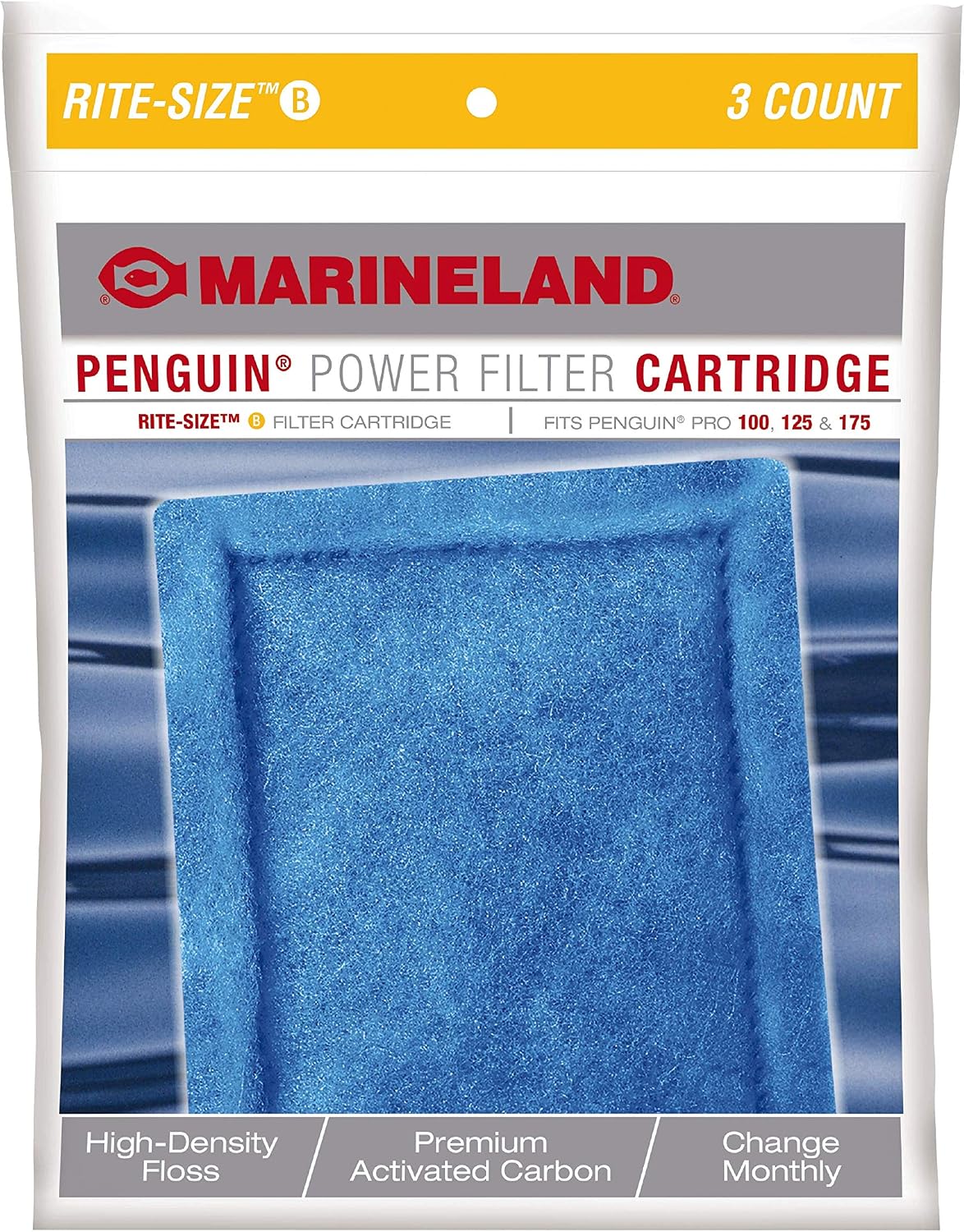 Marineland Bio-Wheel Penguin Rite-Size C Aquarium Filter Cartridge - Size B / 72-Count - image 2