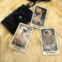 Tarot Deck Unique, 78 Floral Tarot Cards with Guidebook - Floral Tarot - image 3