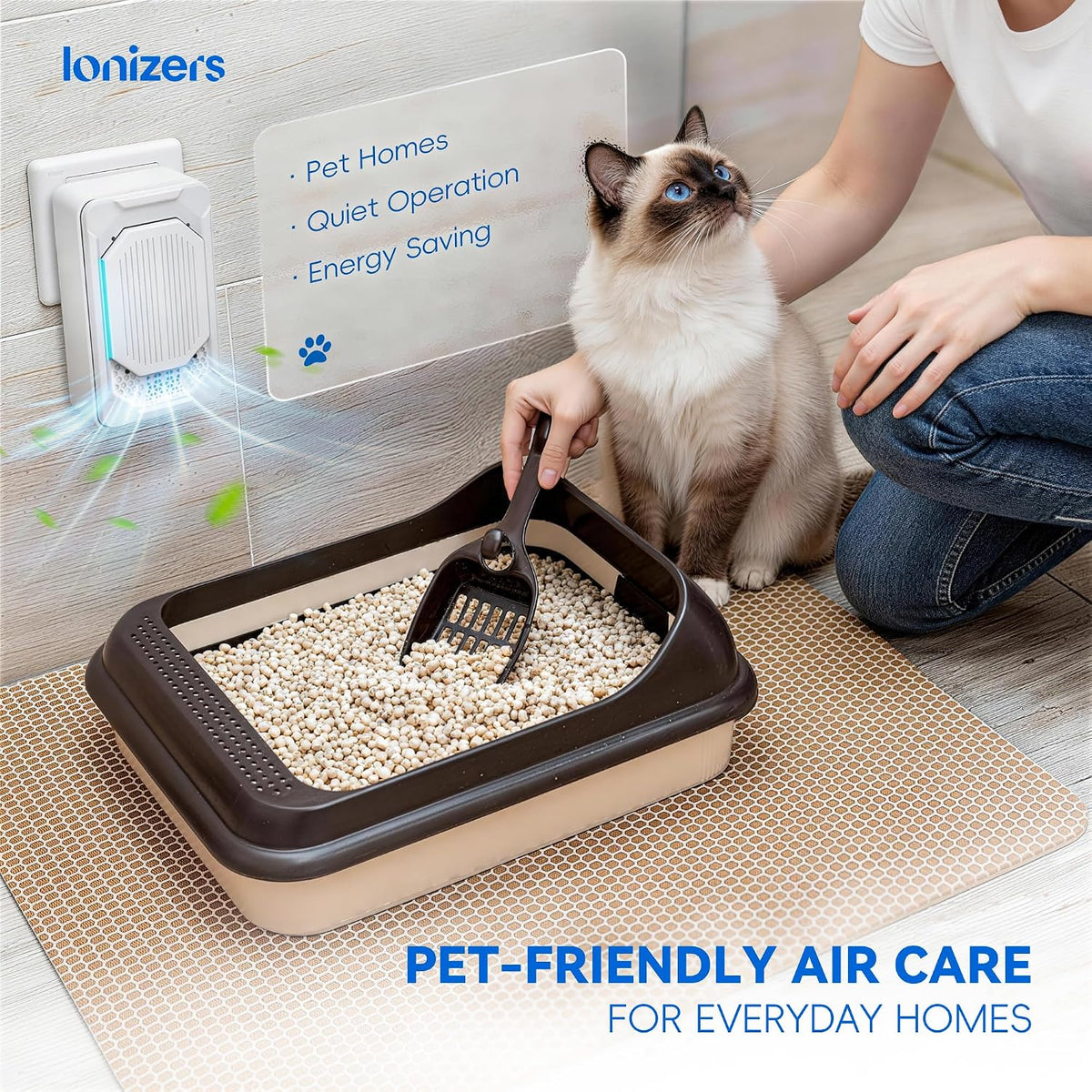Cat Litter Deodorizer, Pet Odor Eliminator for Home - image 2