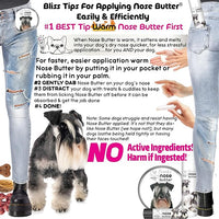 The Blissful Dog Schnauzer Unscented Nose Butter, 8-Ounce