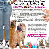The Blissful Dog Chinese Shar-Pei Nose Butter for Dry, Cracked Skin, Lick-Safe Dog Nose Balm with Moisturizing Shea Butter, Almond, Olive, and Essential Oils, Pet Supplies, Uncented, 1 oz.