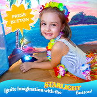 W&O Space Explorer Inflatable Fort with Lights & Sound - Starlit Oasis - image 3