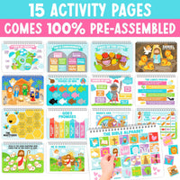 My First Busy Book Screen Free Activities for Toddlers 3-5 Activity - Colorful Bible Busy Book - image 3