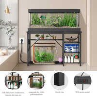 Keelian 55-75 Gallon Fish Tank Stand With Power Outlets for Aquarium - 55-75 Gallon - image 4