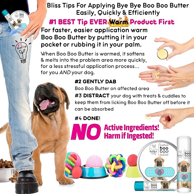 The Blissful Dog Bullmastiff Boo Boo Butter, 16 oz.