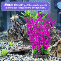 Aquarium Plastic Plants Extra Large Aquarium Plant 20.4-inch Tall - E*2 Pcs / 20.4 in - image 4