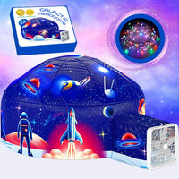 W&O Space Explorer Inflatable Fort with Lights & Sound - Galactic Aerodome