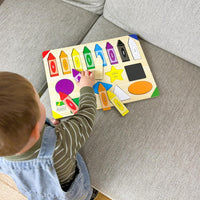 The Learning Journey: Lift & Learn Puzzle Colors & Shapes - image 2