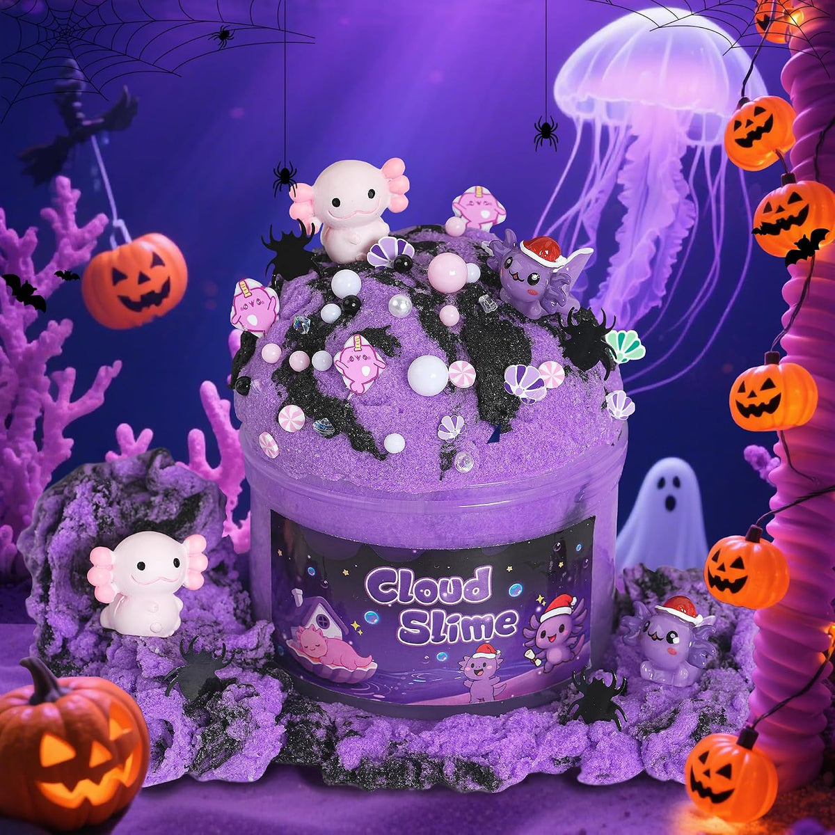 Axolotl Cloud Slime Kit 2 Pack - Axolotl Slime - image 3