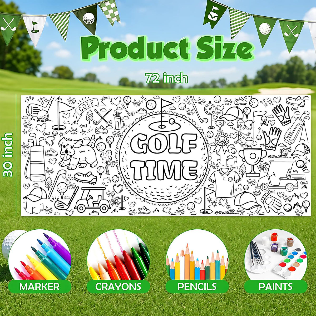 OHOME Halloween Crafts for Kids - Golf - image 2