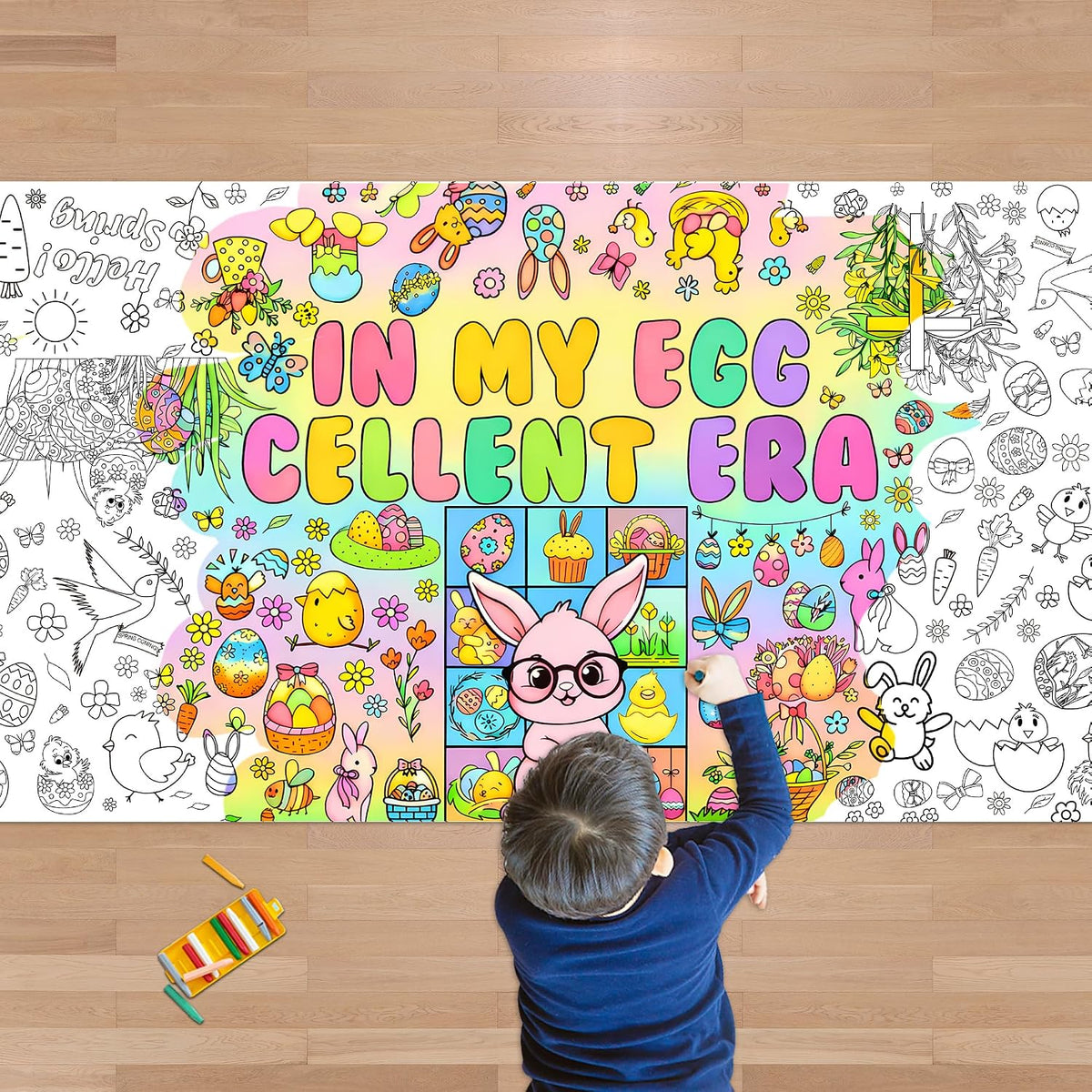 OHOME Halloween Crafts for Kids - Easter coloring
