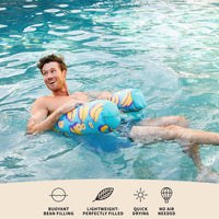 Big Joe Noodle Sling No Inflation Needed Pool Seat with Armrests - Banana Pop / Noodle Sling - image 4