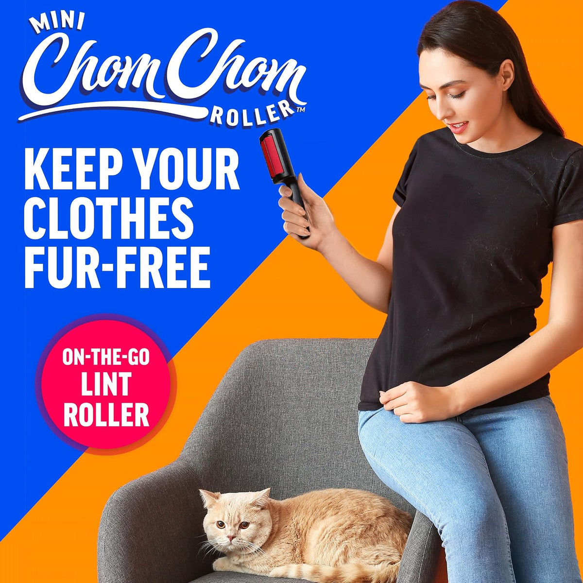 ChomChom Roller Pet Hair Remover - Black Matte - image 3