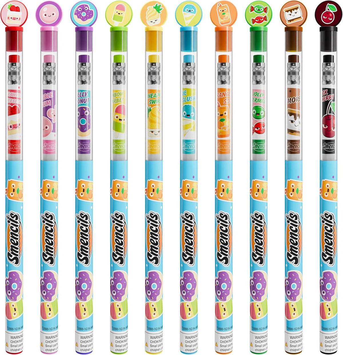 Smencils - Gourmet Scented Graphite HB #2 Pencils Made from Recycled Newspapers, 10 Count - Original (2 Pack) - image 4