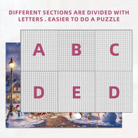 Nattork Jigsaw Puzzle 1000 Pieces for Adults - Snowy Night - image 4