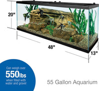 Tetra 5.5 Gallon Glass Aquarium, Rectangular Fish Tank – Essentials for Fish - 55 gallons - image 3