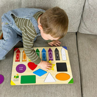 The Learning Journey: Lift & Learn Puzzle Colors & Shapes - image 4