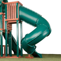 Swing-N-Slide 7 ft.Turbo Tube Slide - Green / Tube Slide - image 3