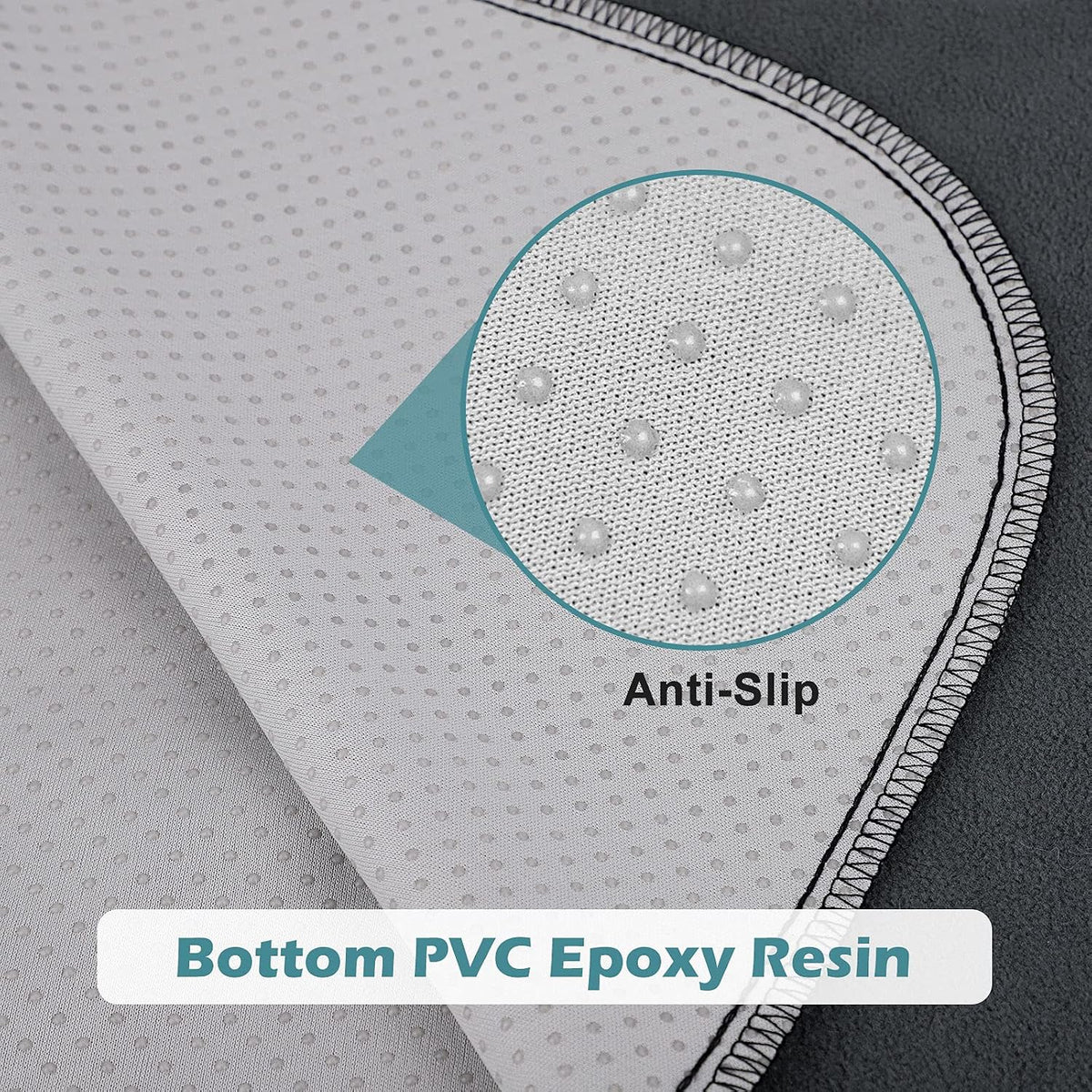 Washable Pee Pads for Dogs 72"x72" Reusable Dog Pads Extra Large - Gray / 72x72 Inch (Pack of 1) - image 4