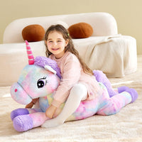IKASA 43" Giant Unicorn Stuffed Animal, Super Soft - Multicolored - image 3