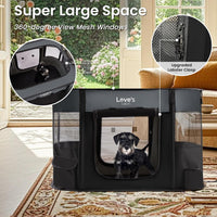 Love's cabin Pet Puppy Dog Playpen - Grey / Small - image 4