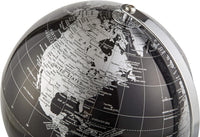 ANNOVA Metallic World Globe Black - 8-Inch - image 3