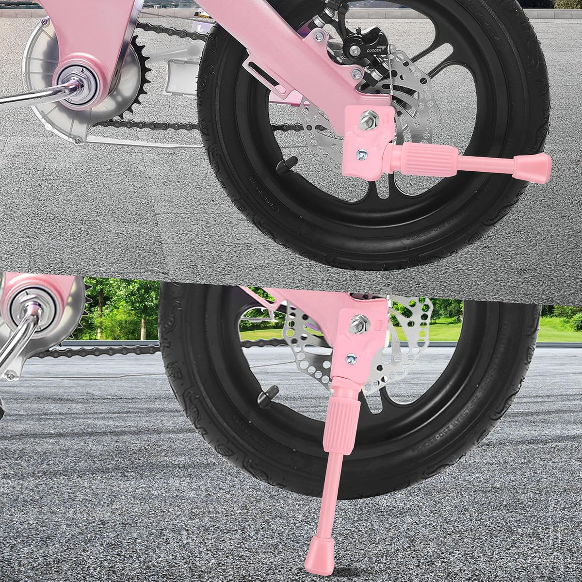 Kids Bike Kickstand Fits 12 14 16 18 20 Inch Bicycles - Pink / For 14 inch wheel - image 4