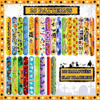 Halloween Slap Bracelets for Kids - 100d - image 3