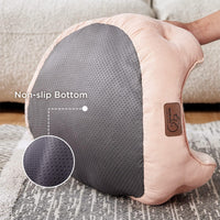Bedsure Small Dog Bed Washable, Round Cat Beds for Indoor Cats - 20"L x 19"W x 6"Th / Peach Pink - image 3