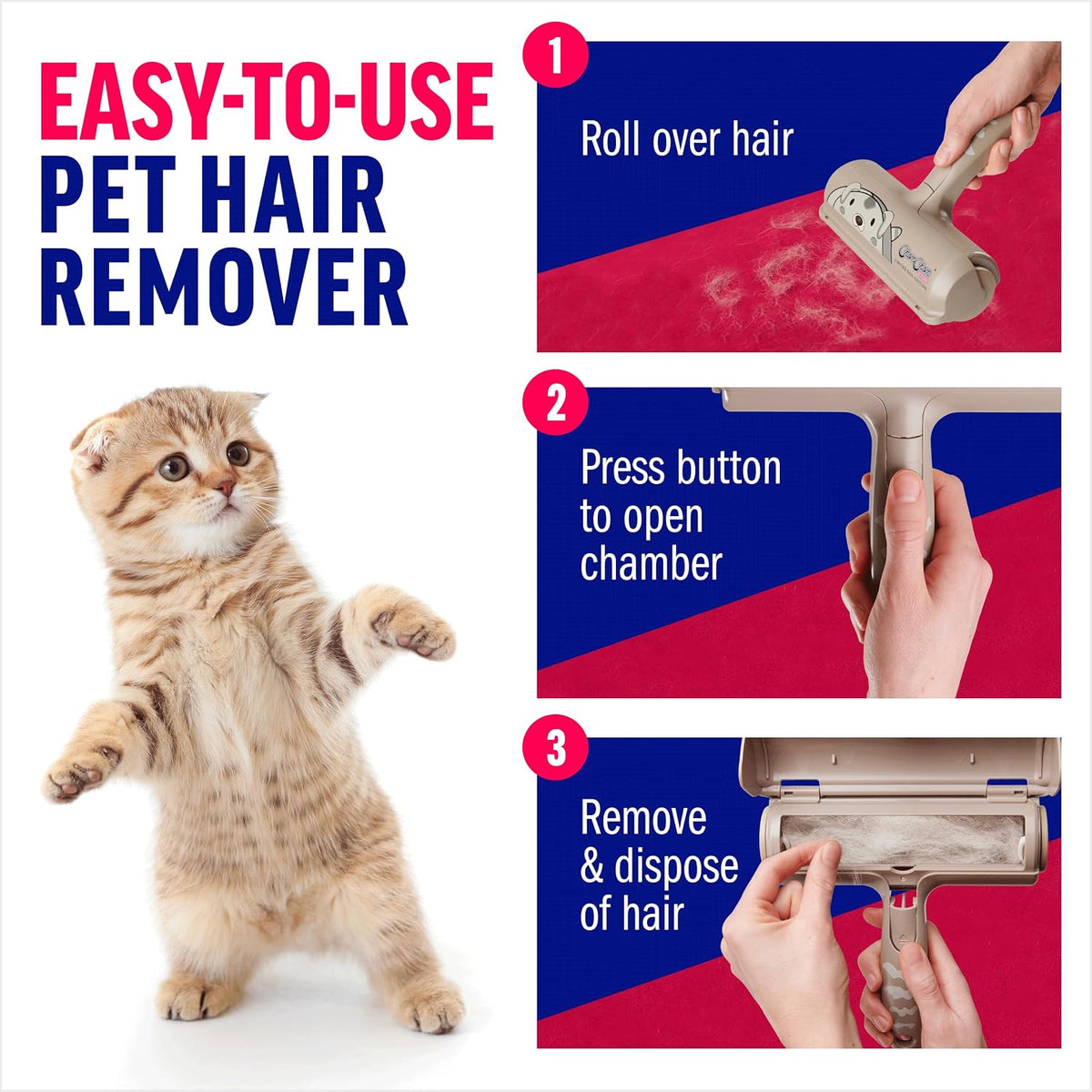 ChomChom Roller Pet Hair Remover - Dog Pattern - image 4