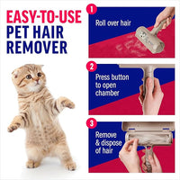 ChomChom Roller Pet Hair Remover - Reusable Dog and Cat Lint Rollers for Furniture, Couch, Car, and Clothes - Limited Dog Edition﻿