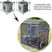 Kitty City Outdoor Catio Furniture & Play Kits for Cats - Polyester Cube House - image 3