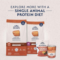 Natural Balance Limited Ingredient Adult Grain-Free Dry Dog Food, Salmon & Sweet Potato Recipe, 12 Pound (Pack of 1)