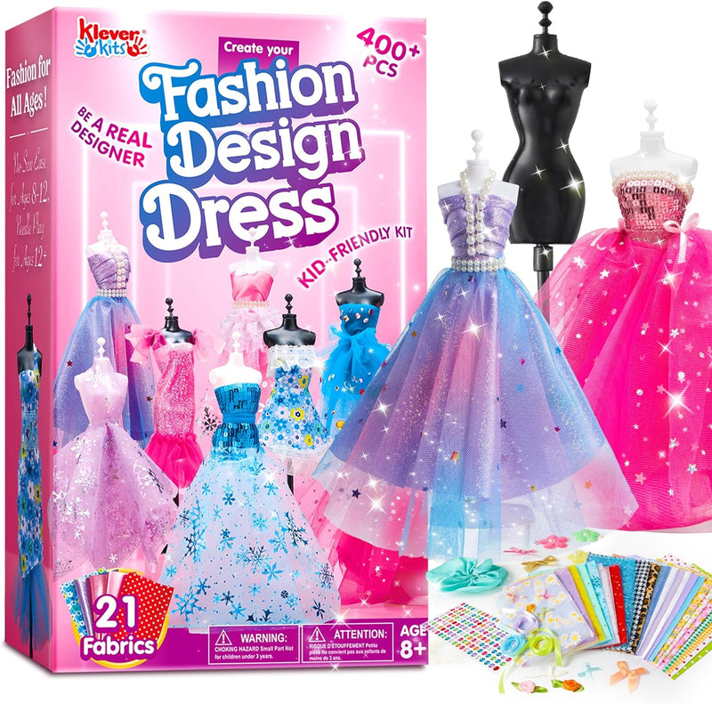 Klever Kits 400+PCS Fashion Design Crafts for Kids