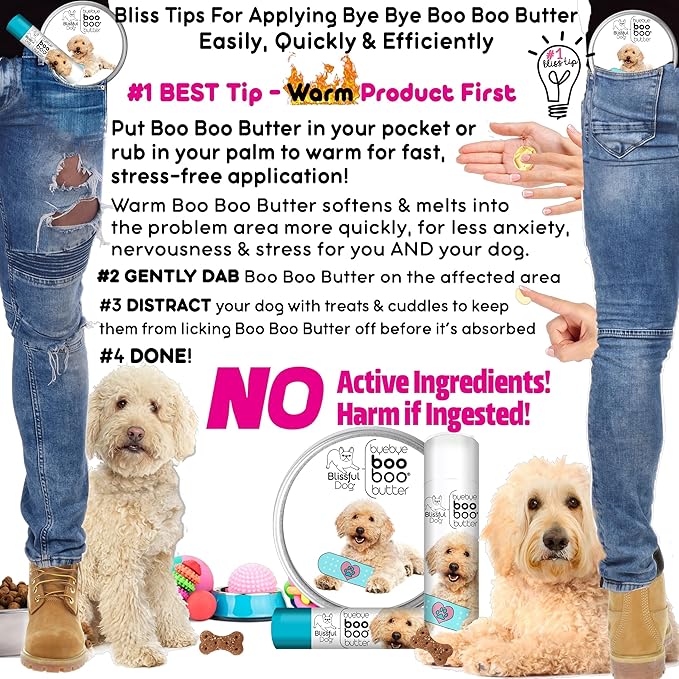 The Blissful Dog 2 oz TIN Goldendoodle Booboo Butter