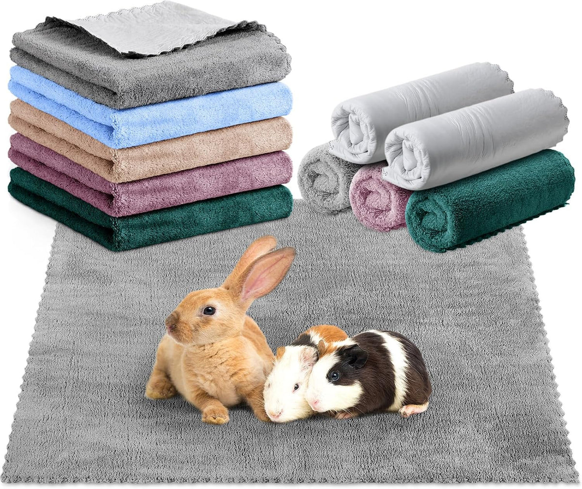 SmoothNovelty 5 Pcs Waterproof Guinea Pig Cage Liner - Soft Color / 18" X 24" / Classic