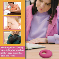 Chew Necklaces for Sensory Kids - Pink 5PCS - image 4