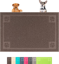 Darkyazi Pet Feeding Mat Large for Dogs and Cats - Coffee