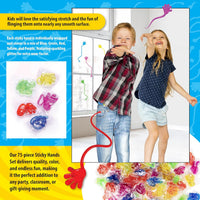 Giraffe 75 Pcs Sticky Hands for Kids - Sticky Hands (75 pcs) - image 4