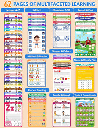Preschool Learning Activities Educational Workbook - image 2