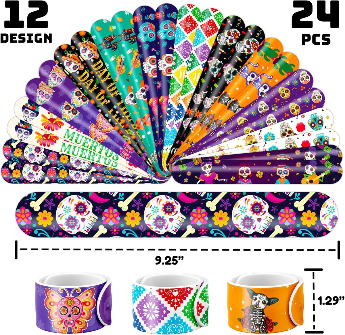 72PCS Space Alien Party Favors - Day Dead - image 3