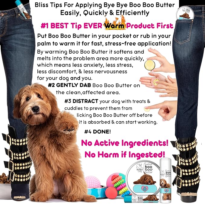The Blissful Dog Labradoodle Boo Butter, 8 oz