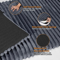 FURTIME Backseat Pet Bed Mat - Grey - image 3