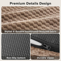 JOEJOY XL Orthopedic Dog Beds Large Sized Dog - Brown / XXL(48"x 35"x 7.5") - image 4