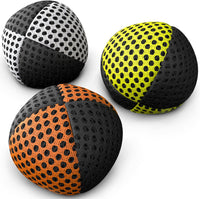 speevers Juggling Balls for Beginners and Professionals Set of 3 - 3 Color Mix / 4.2 oz