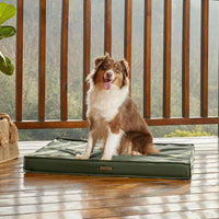 LE SURE Outdoor Waterproof Dog Beds Large Sized - 30"L x 20"W x 3"Th / Olive Green - image 3
